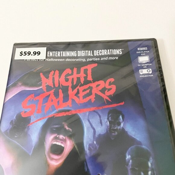 Night Stalkers DVD AtmosFear FX Halloween Damaged Case - Picture 2 of 16
